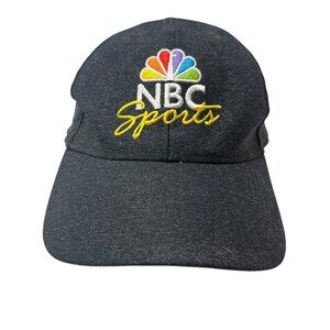 NBC Sports Strapback Baseball Hat Cap Ahead Tennis Golf Embroidered Logo Dad